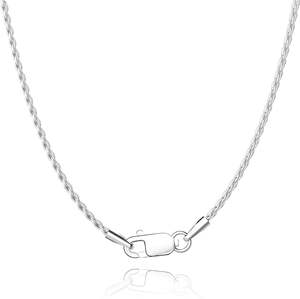 Collar de cadena de Plata de Ley 925 TopGems para mujeres y niñas - Product Image 1