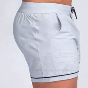 Short de course à séchage rapide à vendre Pantalon actif à logo personnalisé d'été Short à taille élastique Short de course pour homme - Product Image 6