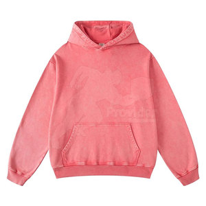 Sudaderas Casuales de Invierno para Mujer, Lavado Ácido, con Capucha, Transpirables, de Poliéster/Algodón, Servicio OEM, Alta Calidad, Precio al por Mayor - Product Image 1
