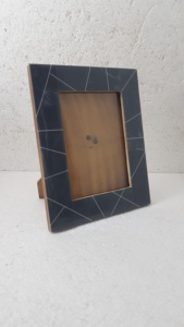 Cadre photo décoratif de haute qualité moderne de luxe décor à la maison vente chaude cadre Photo en bois et résine mariage doué dessus de table - Product Image 3