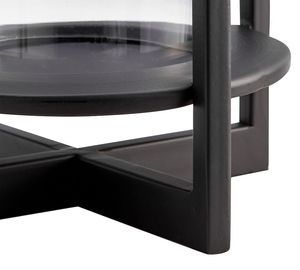 Candelabro de luz en T de Metal de nuevo diseño moderno, taza de cristal de Navidad hecha a mano, linterna decorativa para el hogar - Product Image 4