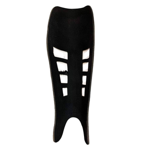 Espinilleras de hockey sobre hielo de proveedor directo de fábrica vendedor caliente Espinilleras de cuero de entrenamiento profesional de alta calidad para seguridad - Product Image 3