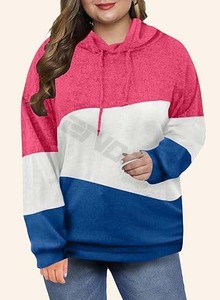 Sudadera con capucha de talla grande, disponible en una variedad de colores, suave, cómoda, elegante, informal, versátil, para uso diario, acogedora, estilo urbano, moderna - Product Image 4