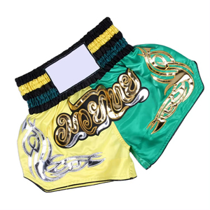 Pantalones Cortos de Muay Thai de Primera Calidad, Ropa de Gimnasio con Logotipo Personalizado, Kimono de Jiu Jitsu, Equipo de Boxeo Personalizado, Pantalones Cortos de Entrenamiento de Gimnasio - Product Image 2