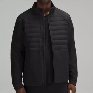 High Street Hommes Imperméable Polyester Camouflage À Capuche Hiver Puffer Vestes Ras Du Cou Sans Manches Conception Personnalisée - Product Image 1