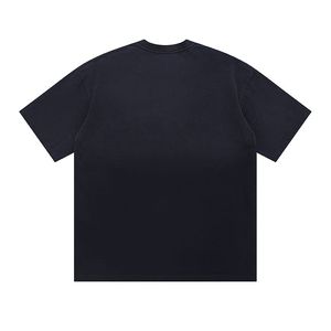 G18 100% Cotton 270gsm Cotton Wash Gradient Round Neck Short-Sleeved T-shirt pour hommes DDP Shipping - Product Image 3