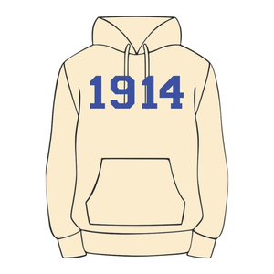 Année de fondation 1914 Phi Beta Sigma Sweat-shirt à capuche neutre en coton Vêtements de fraternité grecque Broderie personnalisée Divine Nine HBCU - Product Image 2