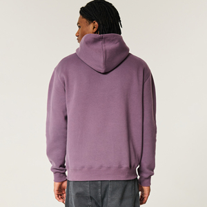 Sudaderas con capucha de gran tamaño de lana en blanco con estampado personalizado de 350G, Sudadera con capucha unisex con logotipo personalizado de fábrica al por mayor para hombre - Product Image 5
