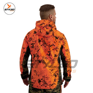 Haute qualité chasse formation costume hommes à manches longues haut pantalon entièrement couvrir extérieur tactique chasse costume prix de gros - Product Image 3