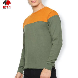 Sudadera de Invierno para Hombre, Corte Casual, Cuello Redondo, Color Sólido, Versátil, Antiencogimiento, Poliéster/Algodón - Product Image 6