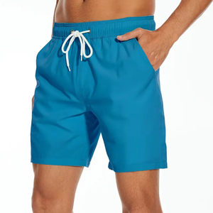 Bermudas deportivas informales de cintura media para hombre, 90% poliéster, 10% Spandex, algodón, logotipo personalizado, antiarrugas, holgadas para correr - Product Image 5