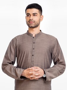 Kurta Shalwar kameez pour hommes, 100% coton, design indien musulman, respirant, de haute qualité, OEM - Product Image 2