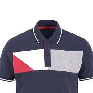 Polos pour hommes en coton 100% de qualité supérieure, logo brodé personnalisé, hauts décontractés de marque, polos pour hommes, design unique, couleur unie - Product Image 2