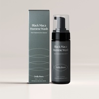BLACK MACA HOMME Nettoyant Moussant Parfumé Éclaircissant et Rafraîchissant pour Hommes 150ml Corée