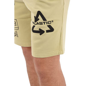 กางเกงขาสั้นลำลองผู้ชาย ผ้าฝ้าย 100% สวมใส่สบาย คุณภาพสูง ระบายอากาศได้ดี แห้งเร็ว เอวกลาง มีเชือกผูก ปิดด้วยเชือกผูก สีพื้น - Product Image 3