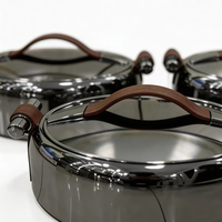 Vente directe transfrontalière : Ensemble de boîtes repas isothermes en acier inoxydable, 3 pièces + 2 pièces, grande capacité, isolation 12 heures, usage domestique