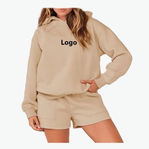 Sweat-shirt long oversize pour femme en velours chaud, coupe décontractée, mode streetwear automne-hiver - Product Image 4