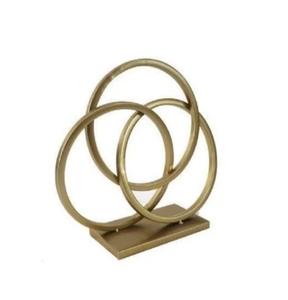 Escultura de Arte Moderna de Aluminio para Bodas y Viajes, Diseño Personalizado Hecho a Mano, Decoración de Pared de Metal para Interiores - Product Image 6