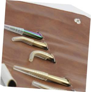 Estuche Organizador Portátil de Piel Sintética para Herramientas de Extensión de Pestañas, Bolsa de Almacenamiento Compacta para Pinzas de Pestañas, Fabricación Personalizada al por Mayor OEM - Product Image 6