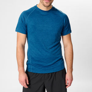 เสื้อยืดแบบพอดีตัวปกติแห้งเร็วสินค้ามาใหม่เสื้อยืดผ้าโพลีเอสเตอร์100% ออกแบบได้ตามต้องการเนื้อเรียบ - Product Image 2