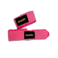 Bandages de boxe élastiques en polycoton personnalisés, support de poignet professionnel OEM, bandages d'entraînement 350 cm au meilleur prix
