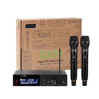 Microphone à condensateur portatif SLXD4D+ KSM9 BETA87, système sans fil professionnel SLX-D+ à 2 canaux, son de qualité pour les scènes et les studios