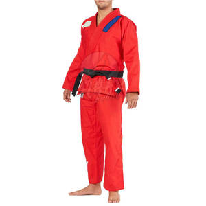 ชุด bjj gi สีทึบพร้อมโลโก้ตามสั่งศิลปะการต่อสู้ชุด bjj gi ชุดแห้งเร็ว - Product Image 2