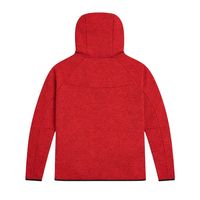 Ensemble de survêtement pour homme, veste à capuche zippée et pantalon de jogging en polaire technique, couleur marron, pour entraînement sportif et activités physiques