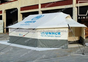 Venta al por mayor 2024 tiendas de campaña de socorro de emergencia material de alta calidad usado ligero retardante UV resistente tienda de precio asequible - Product Image 5