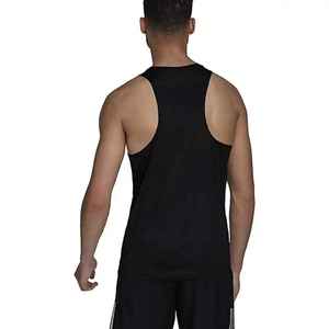 Camisetas sin mangas de algodón de alta calidad, Camiseta deportiva de corte cuadrado, camiseta sin mangas acanalada para hombres de gimnasio personalizada para hombres - Product Image 2