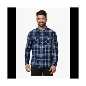 La migliore qualità di ultimo arrivo Design personalizzato traspirante comode strisce in filato camicie tinte per gli uomini a basso prezzo di mercato