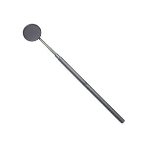 Espejo Bucal Dental con Mango, Instrumentos Dentales Reutilizables, Espejo de Acero Inoxidable para Examen - Product Image 1