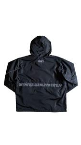 เสื้อแจ็คเก็ตกันลมกันน้ำสำหรับผู้ชายเสื้อโค้ทซับในกันน้ำมีโลโก้ปักสะท้อนแสง - Product Image 4