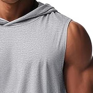 Haute qualité hommes débardeur décontracté Fitness Logo nouvelle tendance séchage rapide respirant haut tricoté grande taille fabriqué par robe de sport - Product Image 2