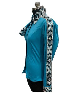 ผ้าทอยืดได้เสื้อโชว์คาวบอยเกิร์ลทำด้วยมือแบบตะวันตก - Product Image 2