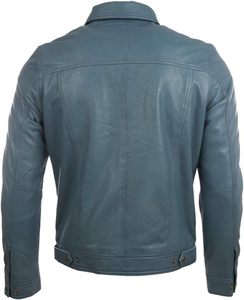 Người Đàn Ông Cao Cấp Của Nâu Da Chính Hãng Áo Khoác Rugged Và Tinh Tế Mùa Đông Hot Bán Áo Khoác - Product Image 6