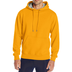 Logo personnalisé poids lourd surdimensionné unisexe blanc pull uni grande taille sweats à capuche pour hommes 2026 - Product Image 1