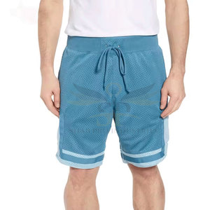 Venta al por mayor High Street Style Men's Fitness Shorts Personalizados Tallas grandes Patrón sólido Cordón para la venta en línea - Product Image 1