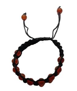 Crystal <b>bracelet</b> Red carnelian Thread Round <b>Beads</b> <b>Bracelet</b> 8mm Stone Gemstone Fashion <b>Men</b> and Women Gift Energy - Product Image 4