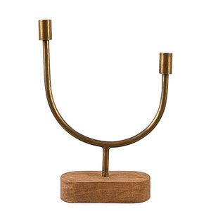 Bougeoir métallique de qualité supérieure avec taille personnalisée et design en métal de haute qualité pour la décoration éclair de la maison par HHO - Product Image 3