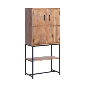 Gabinete de madera y metal de Acacia Ava - Product Image 3