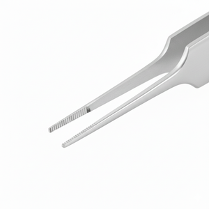 Pinces chirurgicales professionnelles à pointe droite en acier inoxydable, instrument médical en gros - Product Image 2