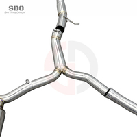 Système d'échappement Catback en acier inoxydable haute performance SDO pour Audi RS6 RS7 C8 4.0T 2019-2024, silencieux Valvetronic avec soupape