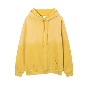 NEW Luxury Blank Heavyweight Distressed Hoodie Design Acid Wash French Terry Hoodies Men Custom Logo Oversized Washed Hoodies - Product Image 6