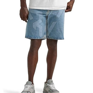 Pantalones vaqueros cortos para hombre último diseño logotipo personalizado Moq bajo al por mayor pantalones vaqueros cortos para hombre hechos a medida - Product Image 1