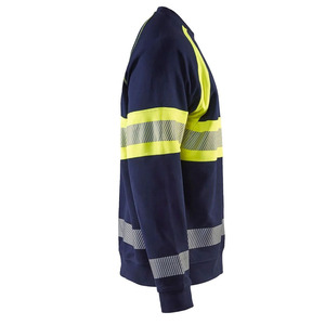 Sweat-shirts à col rond de sécurité offrant une chaleur fiable, une visibilité et un confort pour les travailleurs en environnements industriels actifs - Product Image 4