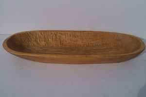 Tazón de Madera Pura de Moda para Servir Masa, Tazón de Madera Pulida para Servir Masa, Tazones de Madera Hechos a Mano para Comer - Product Image 6