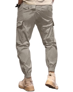 Street Wear Midweight Canvas Casual Men's Cargo Pantalones Transpirable Secado rápido Impermeable Lavado Suave - Product Image 4
