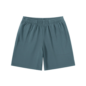 Short d'été décontracté pour homme en tissu peigné 100% polyester Logo avant Taille haute Cordon respirant Service OEM - Product Image 6