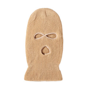 Máscara de esquí Jacquard de alta calidad con logotipo personalizado Pasamontañas Mohair desgastado para hombres para deportes de invierno y ciclismo - Product Image 6